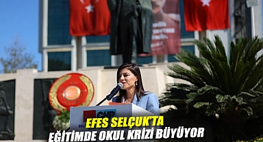 EFES SELÇUK'TA EĞİTİMDE OKUL KRİZİ BÜYÜYOR