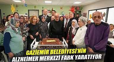 Gaziemir Belediyesi'nin Alzheimer Merkezi fark yaratıyor