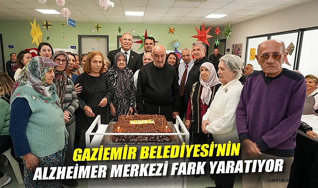 Gaziemir Belediyesi'nin Alzheimer Merkezi fark yaratıyor