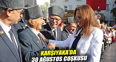 Karşıyaka'da 30 Ağustos coşkusu
