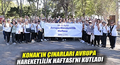 Konak'ın çınarları Avrupa Hareketlilik Haftası'nı kutladı