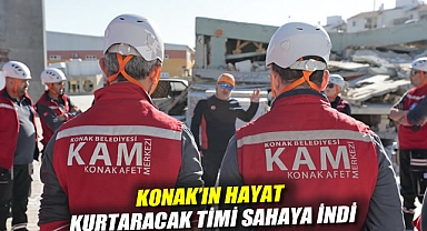 Konak'ın hayat kurtaracak timi sahaya indi