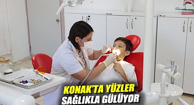 Konak'ta yüzler sağlıkla gülüyor