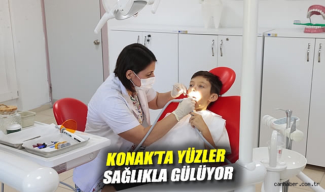 Konak'ta yüzler sağlıkla gülüyor