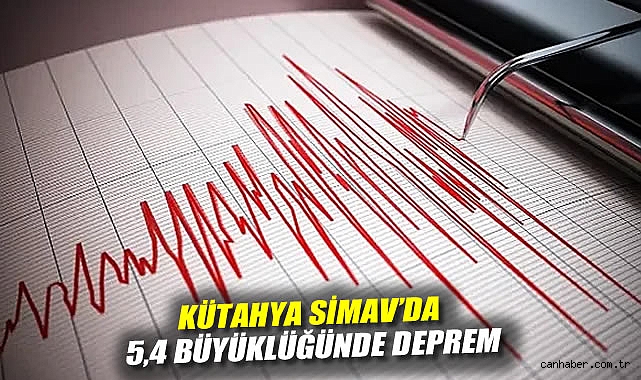 Kütahya Simav'da 5,4 büyüklüğünde deprem: İstanbul ve İzmir'de de hissedildi