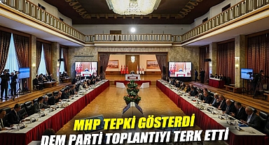Süreç komisyonunda 'Hizbullah' gerginliği: MHP tepki gösterdi, DEM Parti toplantıyı terk etti