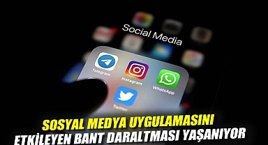 X'ten Tiktok'a pek çok sosyal medya uygulamasını etkileyen bant daraltması yaşanıyor