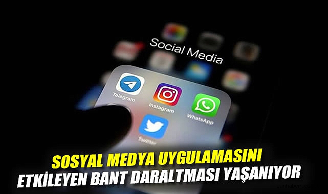 X'ten Tiktok'a pek çok sosyal medya uygulamasını etkileyen bant daraltması yaşanıyor