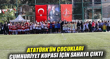 Atatürk'ün çocukları Cumhuriyet Kupası için sahaya çıktı