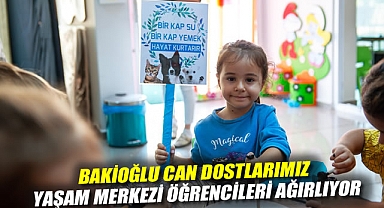 Bakioğlu Can Dostlarımız Yaşam Merkezi öğrencileri ağırlıyor