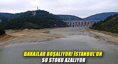 Barajlar Boşalıyor! İstanbul’un Su Stoku Azalıyor