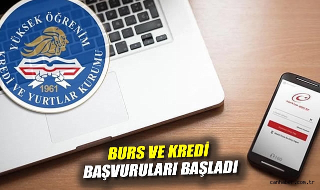 Burs ve kredi başvuruları başladı