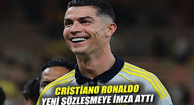 Cristiano Ronaldo yeni sözleşmeye imza attı, adını tarihe yazdırdı!