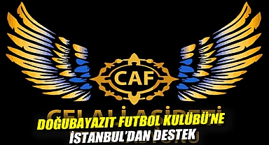 Doğubayazıt Futbol Kulübü'ne İstanbul'dan Destek