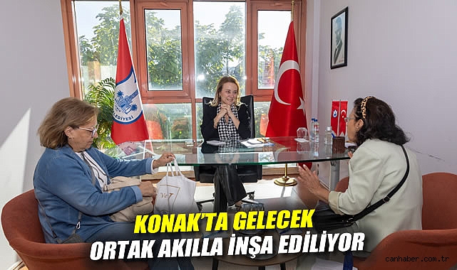 Konak'ta gelecek ortak akılla inşa ediliyor