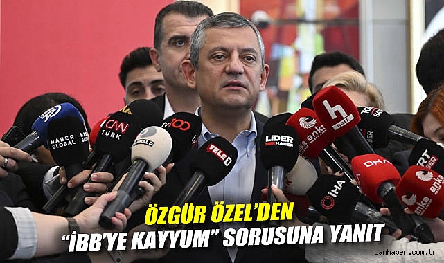 Özgür Özel'den