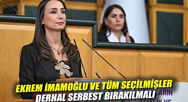 Tülay Hatimoğulları: Ekrem İmamoğlu ve tüm seçilmişler derhal serbest bırakılmalı
