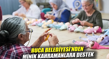 Buca Belediyesi'nden minik kahramanlara destek
