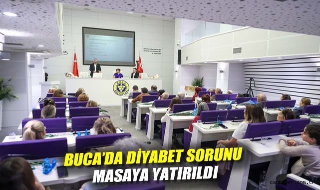BUCA'DA DİYABET SORUNU MASAYA YATIRILDI