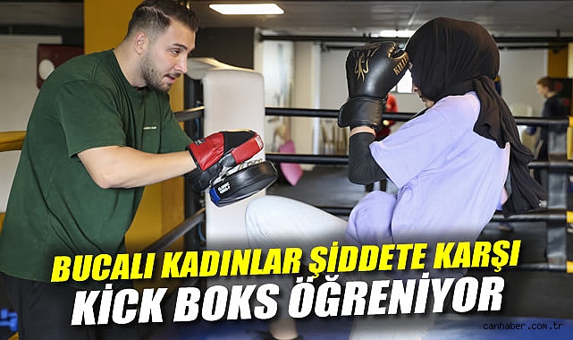 Bucalı Kadınlar Şiddete Karşı Kick Boks Öğreniyor