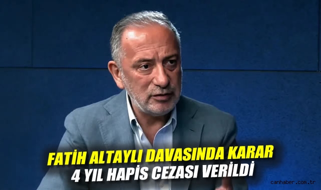 Fatih Altaylı davasında karar: 4 yıl hapis cezası verildi, tutukluluğu devam edecek