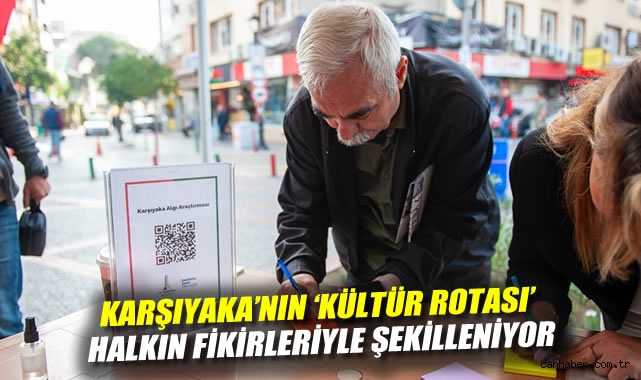 Karşıyaka'nın 'Kültür Rotası' halkın fikirleriyle şekilleniyor