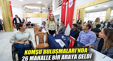 Komşu Buluşmaları'nda 26 mahalle bir araya geldi