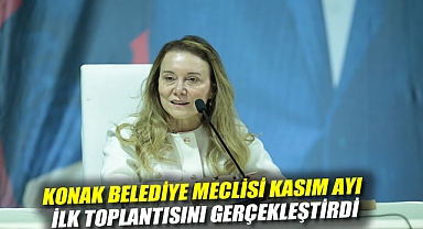 Konak Belediye Meclisi kasım ayı ilk toplantısını gerçekleştirdi