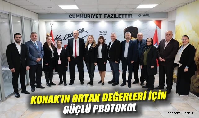 Konak'ın ortak değerleri için güçlü protokol