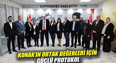 Konak'ın ortak değerleri için güçlü protokol