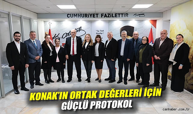 Konak'ın ortak değerleri için güçlü protokol