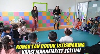 Konak'tan çocuk istismarına karşı mahremiyet eğitimi