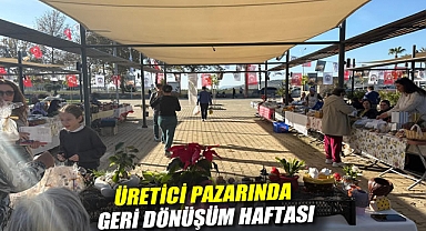 ÜRETİCİ PAZARINDA GERİ DÖNÜŞÜM HAFTASI
