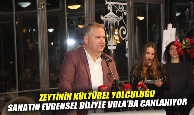 Zeytinin Kültürel Yolculuğu, Sanatın Evrensel Diliyle Urla’da Canlanıyor