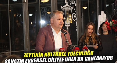 Zeytinin Kültürel Yolculuğu, Sanatın Evrensel Diliyle Urla’da Canlanıyor