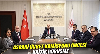 Asgari ücret komisyonu öncesi kritik görüşme