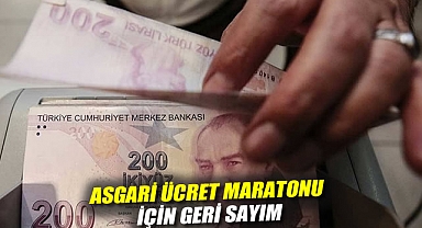 Asgari ücret maratonu için geri sayım