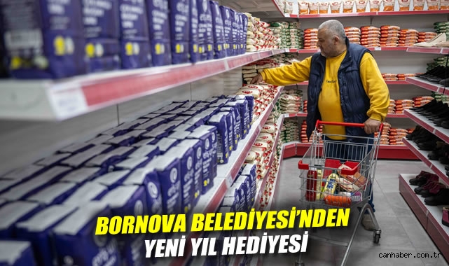 Bornova Belediyesi'nden Yeni Yıl hediyesi