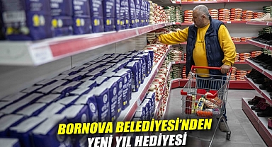 Bornova Belediyesi'nden Yeni Yıl hediyesi