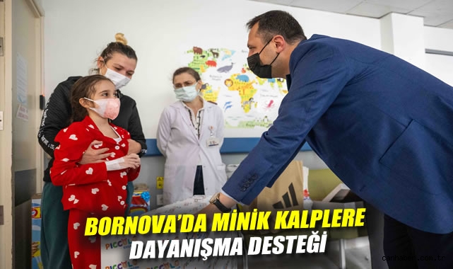 Bornova'da minik kalplere dayanışma desteği