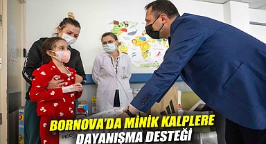 Bornova'da minik kalplere dayanışma desteği