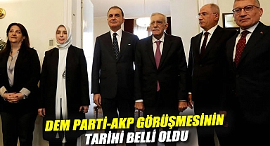 DEM Parti-AKP görüşmesinin tarihi belli oldu