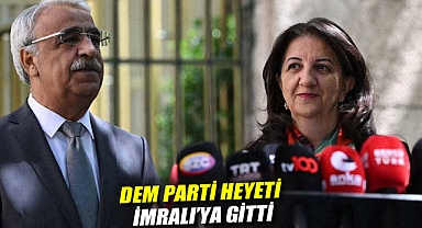 DEM Parti Heyeti İmralı'ya gitti