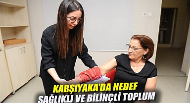 Karşıyaka'da hedef sağlıklı ve bilinçli toplum