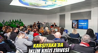 Karşıyaka'da iklim krizi zirvesi