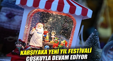 Karşıyaka Yeni Yıl Festivali coşkuyla devam ediyor
