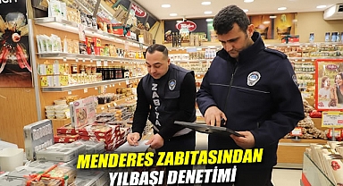 Menderes Zabıtasından Yılbaşı Denetimi