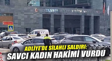 Adliye'de silahlı saldırı: Kadın hakim, savcı tarafından vuruldu
