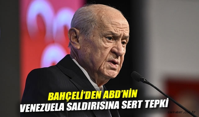 Bahçeli'den ABD'nin Venezuela saldırısına sert tepki