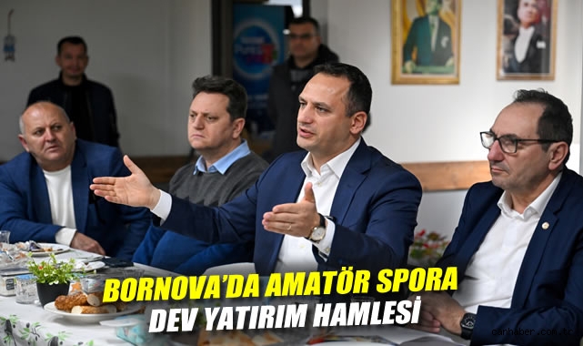 Bornova'da amatör spora dev yatırım hamlesi